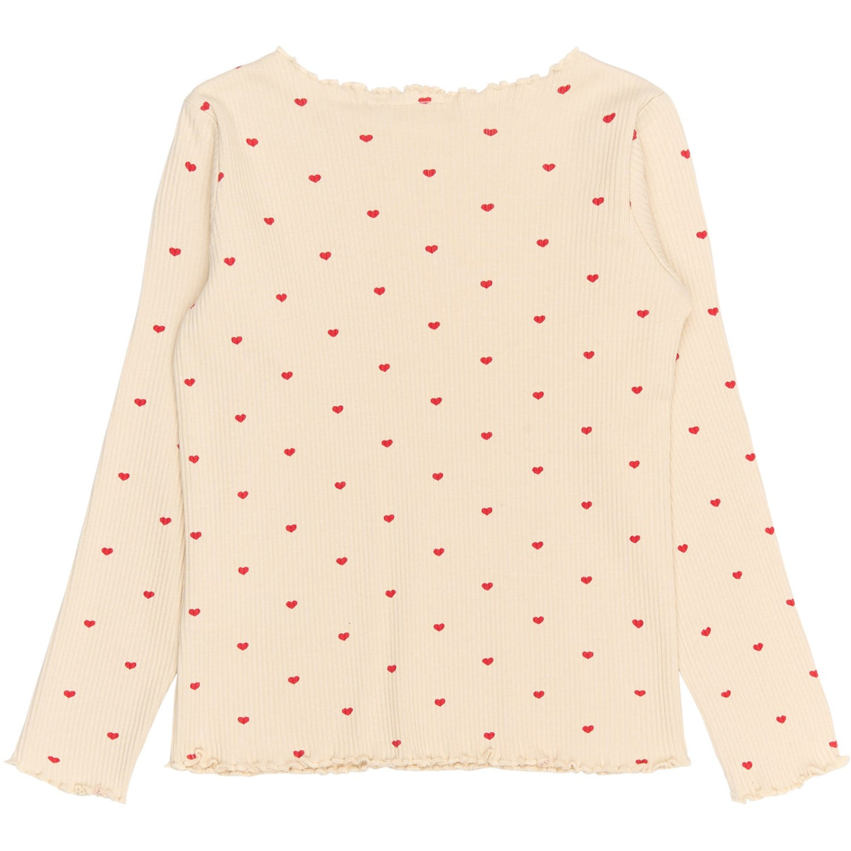 The New Gardenia AOP Holiday Heart Rib Night Set