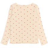 The New Gardenia AOP Holiday Heart Rib Night Set