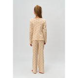 The New Gardenia AOP Holiday Heart Rib Night Set