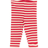 THE NEW Siblings Ski Patrol Striped Fro Rib Leggings