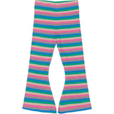 THE NEW Siblings Multi Striped Polly Flared Rib Pants