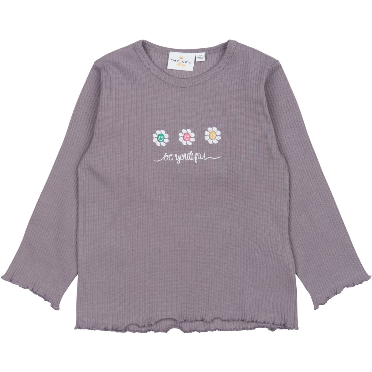 THE NEW Siblings Gray Ridge Princess L_S Rib Tee