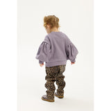 THE NEW Siblings Feather Gray AOP Paloma Straight Jeans