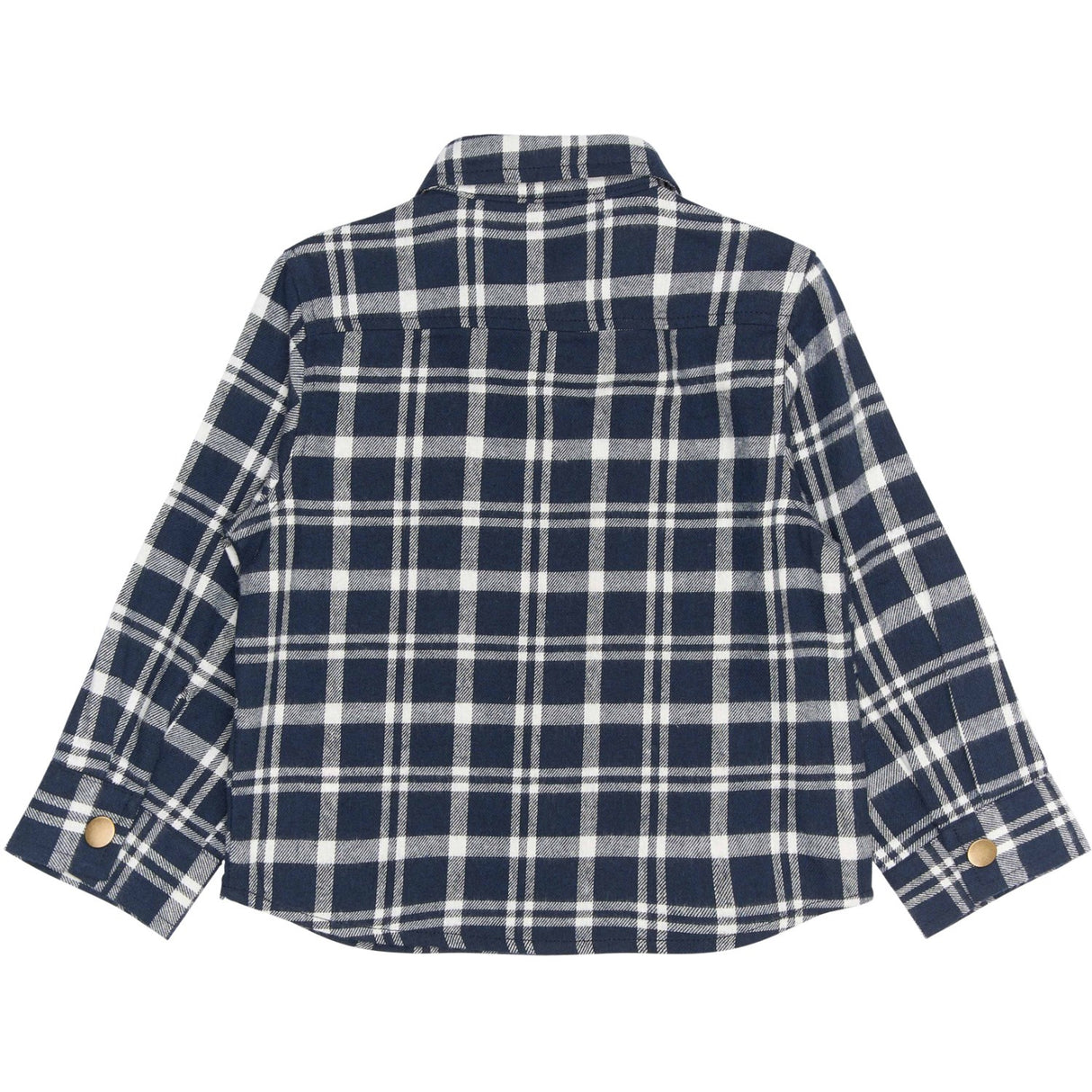 THE NEW Siblings Navy Blazer Check Riggs L_S Flannel Shirt