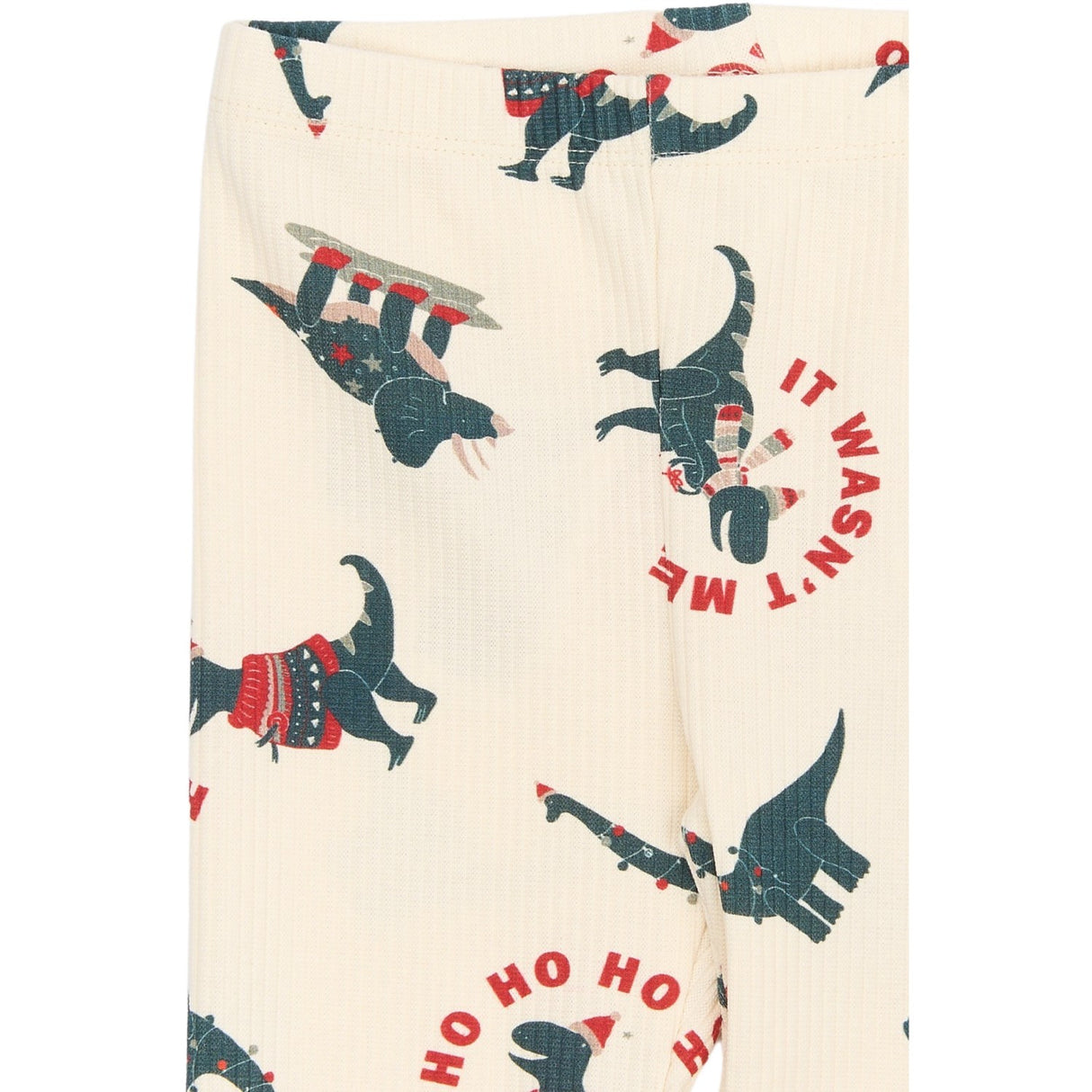 THE NEW Siblings Gardenia Dino AOP Holiday Rib Night Set