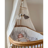 Vanilla COPENHAGEN Milk Bed Bumper Crib