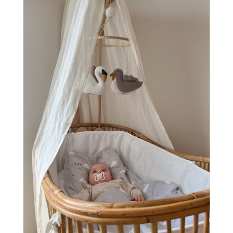 Vanilla COPENHAGEN Milk Bed Bumper Crib