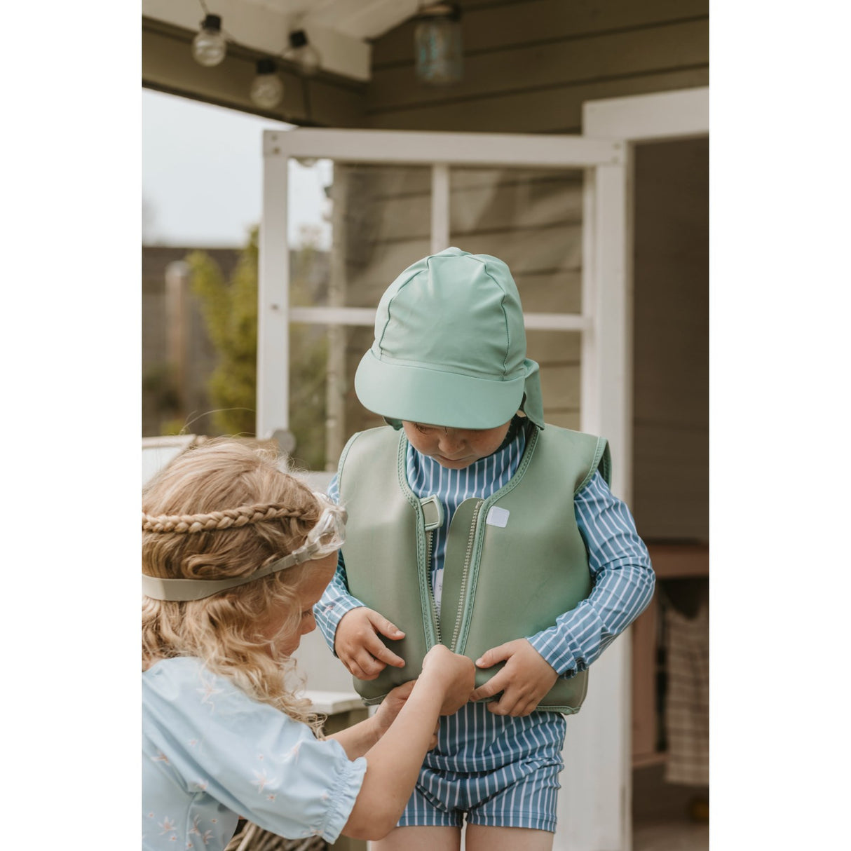 Vanilla COPENHAGEN Fern Green Fern Green Swim Vest Neo