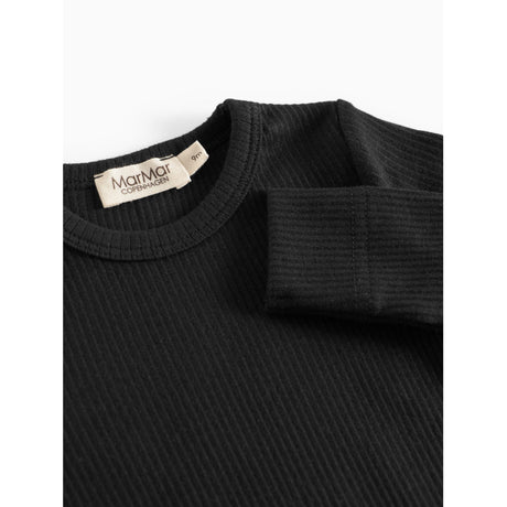 MarMar Modal Black Plain Body LS