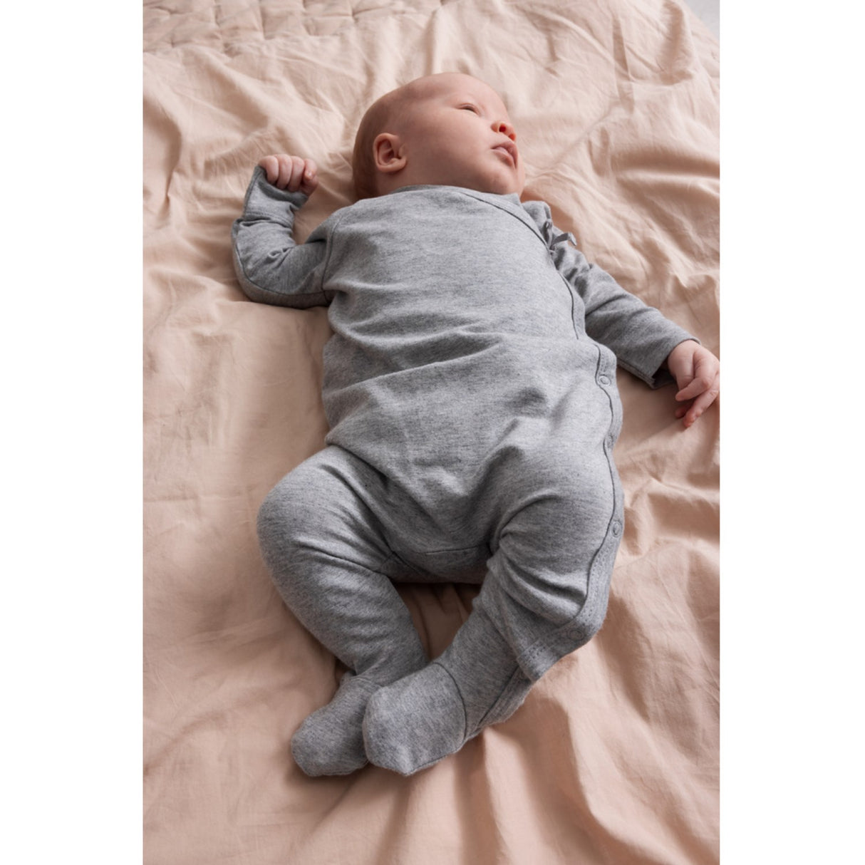 MarMar Modal New Born Light Grey Melange Rubetta Full Body