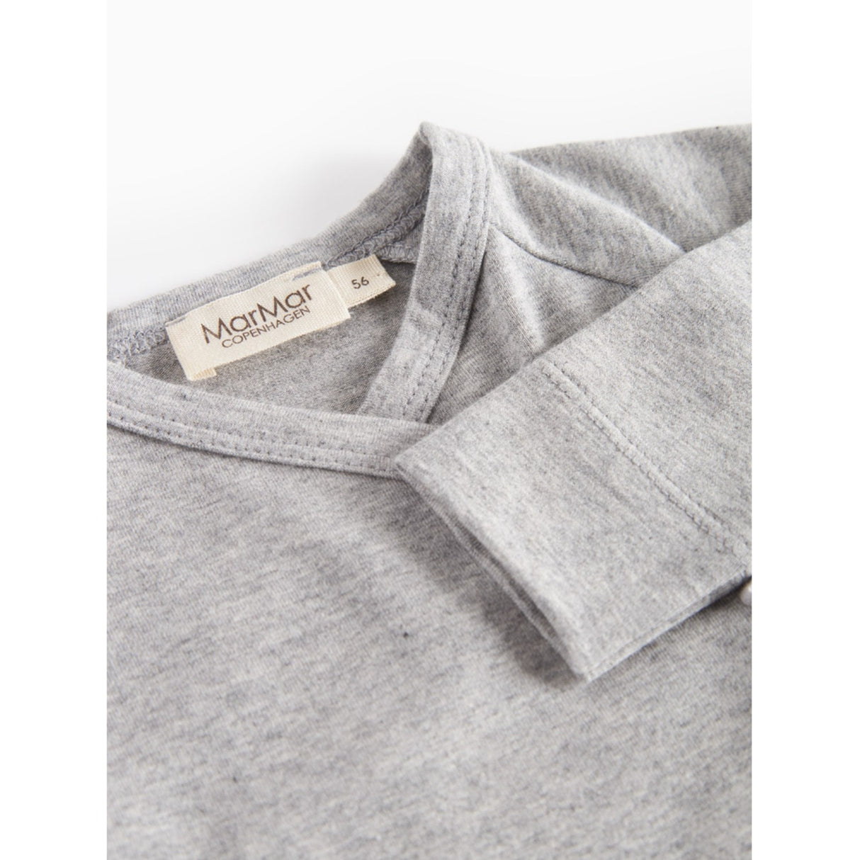 MarMar Modal New Born Light Grey Melange Rubetta Full Body