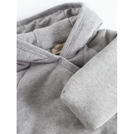 MarMar Modal New Born Light Grey Melange Rex Stroller Suit