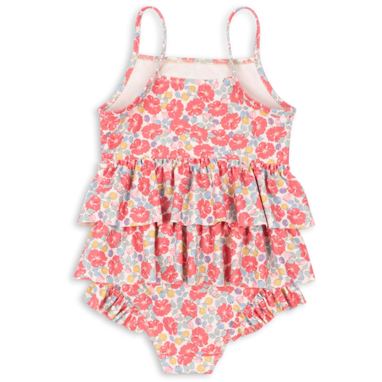 Konges Sløjd Rose Anglaise Manuca Frill Swimsuit Grs