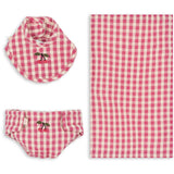Konges Sløjd Bubblegum Check Doll Nursery Set