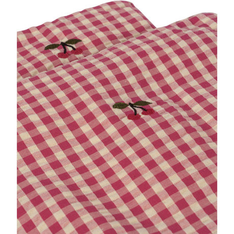 Konges Sløjd Bubblegum Check Doll Bedding