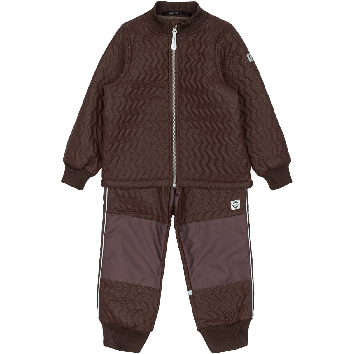 Mikk-Line French Roast Duvet Set W. Fleece