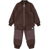 Mikk-Line French Roast Duvet Set W. Fleece