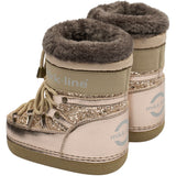 Mikk-Line Champagne Glitter Snow Boot Glitter