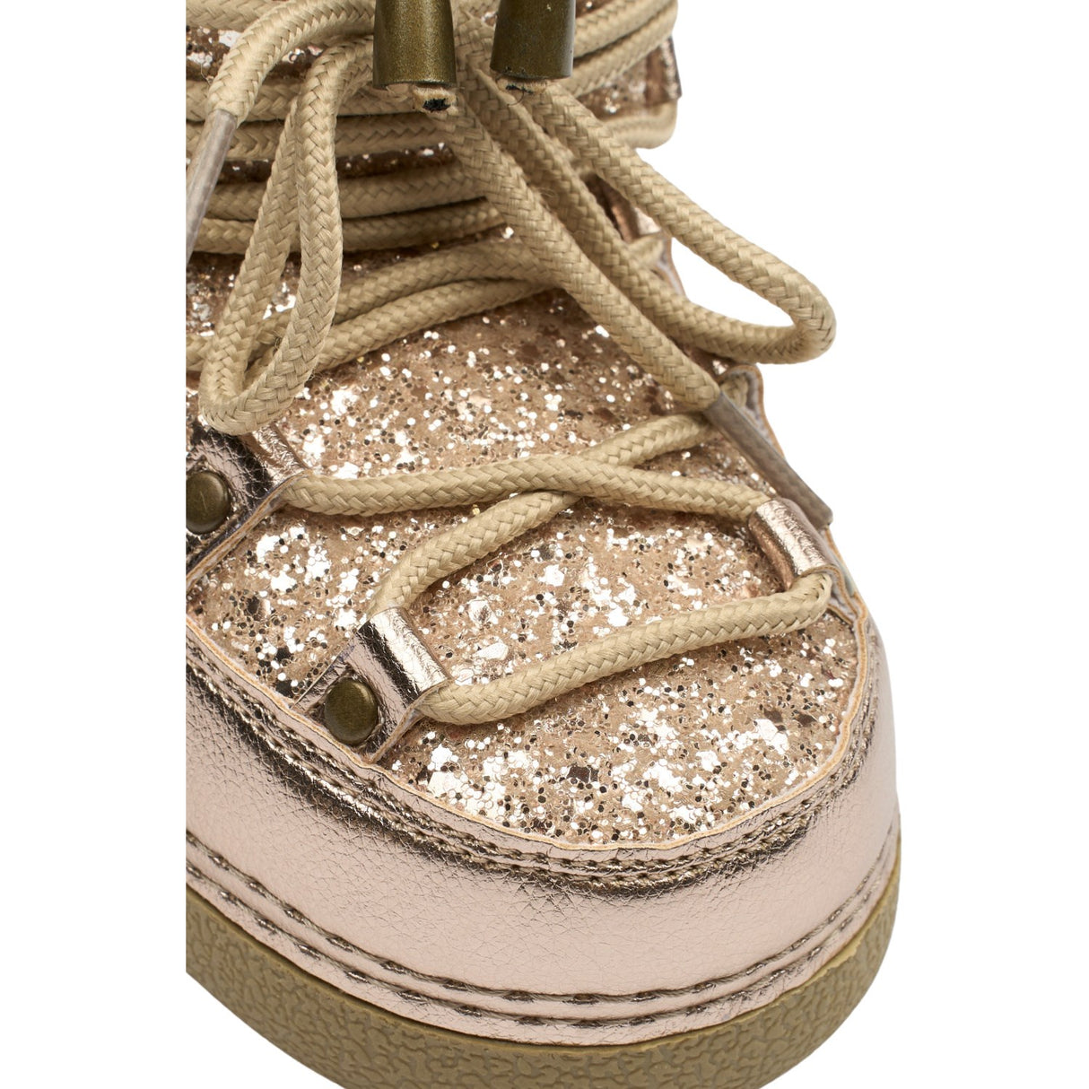 Mikk-Line Champagne Glitter Snow Boot Glitter