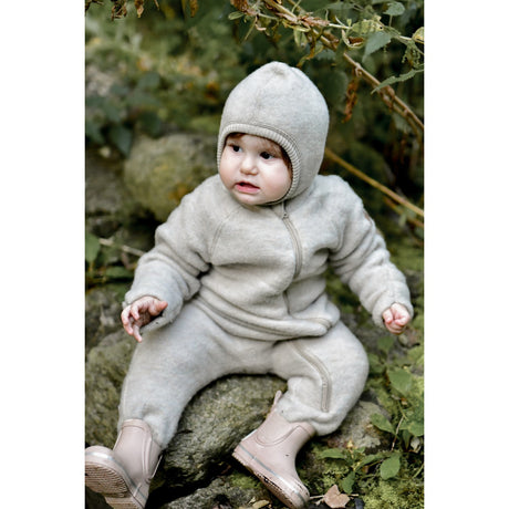 Mikk-Line Melange Offwhite Wool Fullface