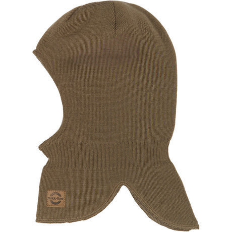 Mikk-Line Chocolate Chip Knitted Balaclava With Wool & Windstop