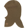 Mikk-Line Chocolate Chip Knitted Balaclava With Wool & Windstop
