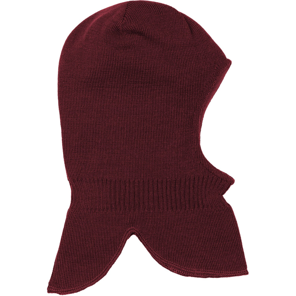 Mikk-Line Rum Raisin Knitted Balaclava With Wool & Windstop