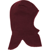 Mikk-Line Rum Raisin Knitted Balaclava With Wool & Windstop