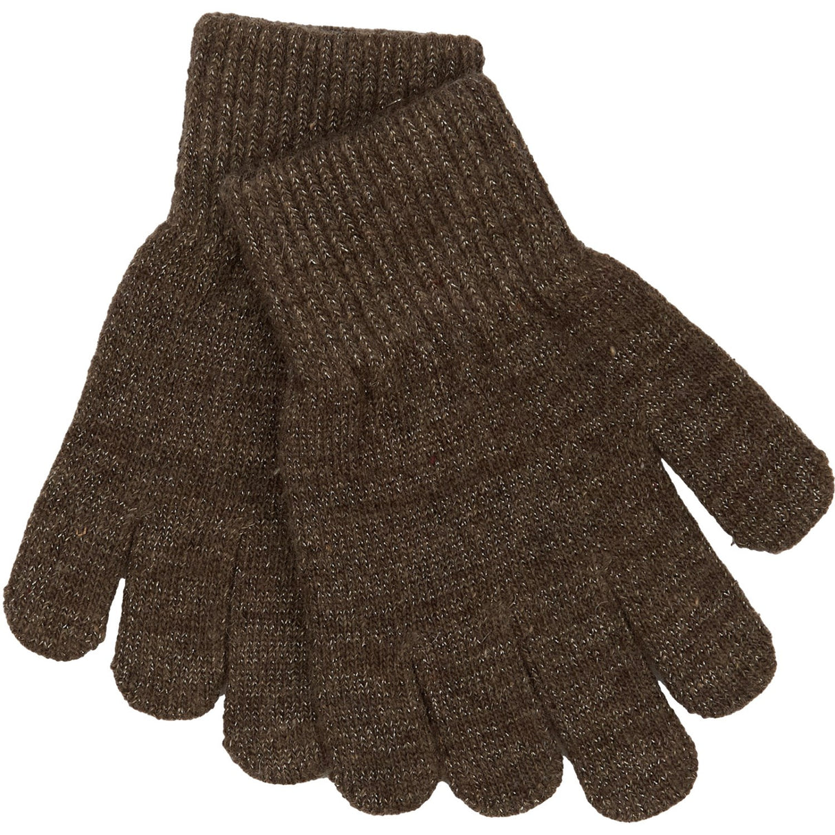 Mikk-Line Apple Butter-Chocolate Chip-Doeskin Magic Gloves 3 Pack With Lurex