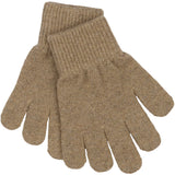 Mikk-Line Apple Butter-Chocolate Chip-Doeskin Magic Gloves 3 Pack With Lurex