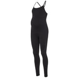 Mama;licious Black Mlpaulette Strap Active Jumpsuit Noos