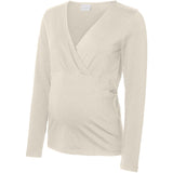 Mama;licious Birch Black Mlkerrie Tess Ls Jrs Top 2-P Noos