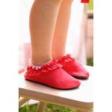 Vanilla COPENHAGEN Berry Red Swim Shoes - Frill