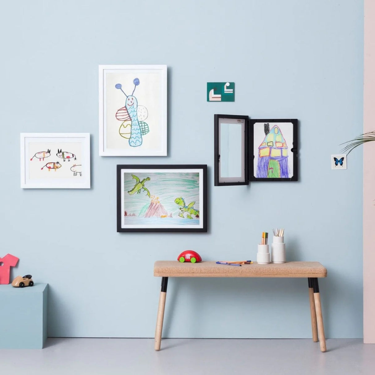 My Little DaVinci A3 Frame - White