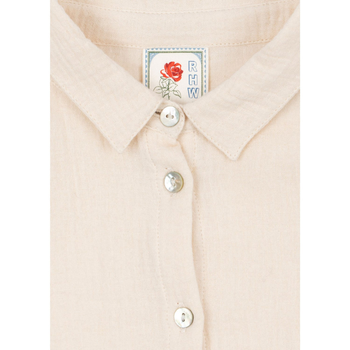 Konges Sløjd Mother Of Pearl RHW X KS Bella Shirt Gots