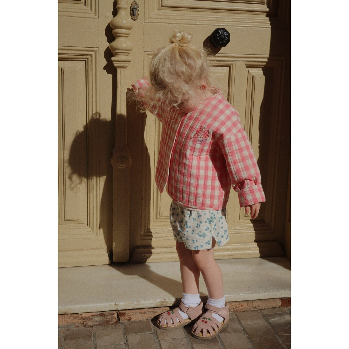 Konges Sløjd Peach Blossom Check RHW X KS Bella Jacket