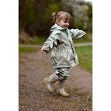 Mikk-Line Green Bay PU Metallic Rain With Suspenders/104