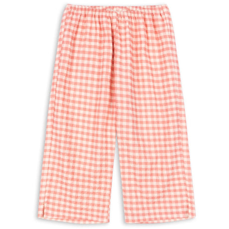 Konges Sløjd Peach Blossom Check RHW X KS Bella Pants Gots