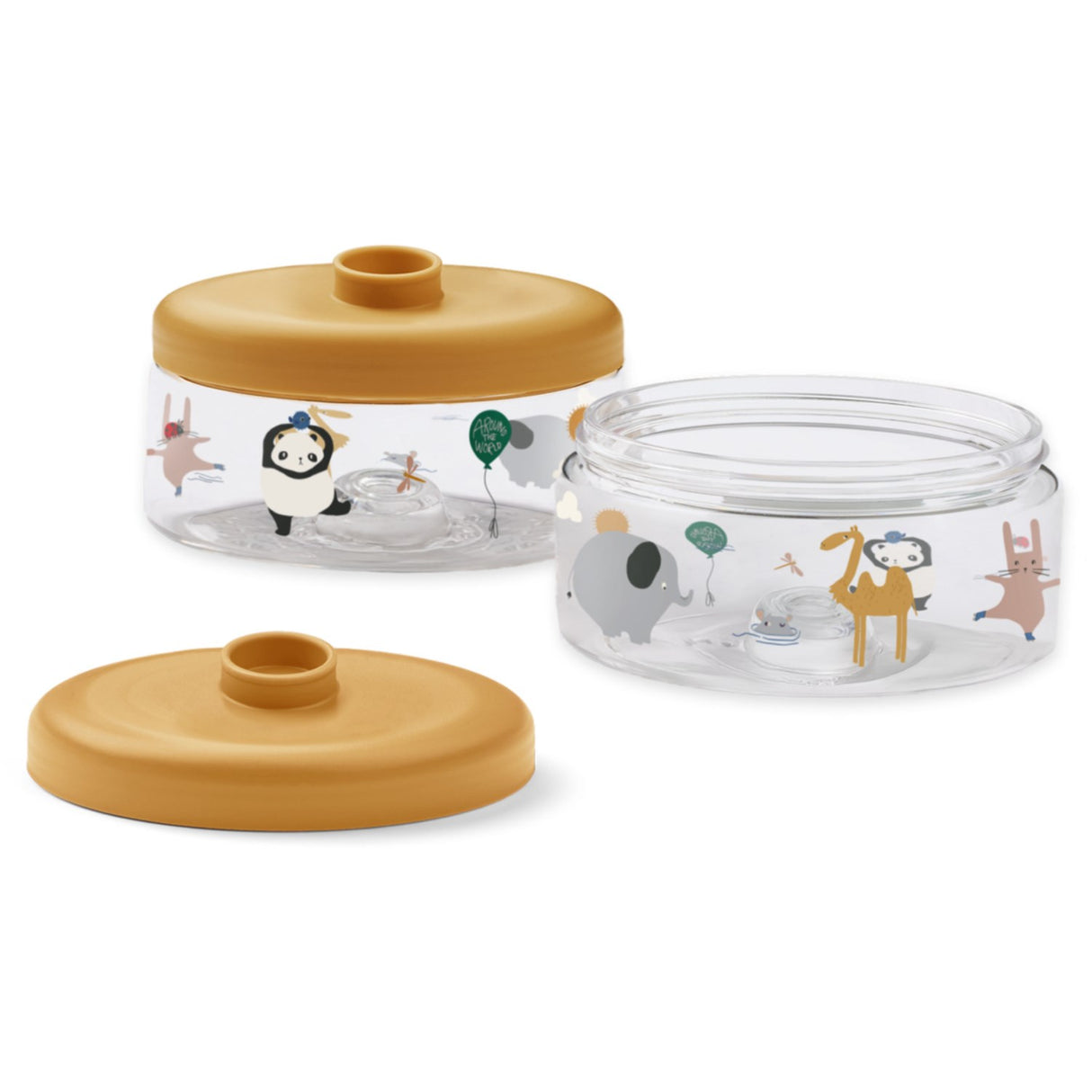 LIEWOOD Around The World / Sandy Dominique Baby Food Tritan Boxes 500 Ml 2-Pack