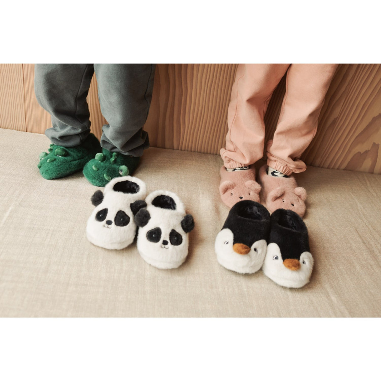 LIEWOOD Garden Green Aviaja Crocodile Slippers