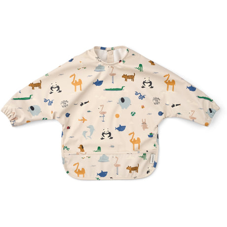 LIEWOOD Around The World / Sandy Merle Printed Cape Bib