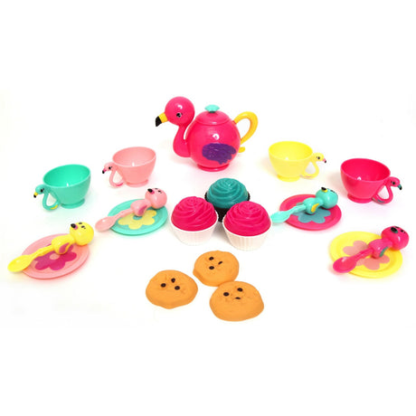 Zoo Troop Flamingo Tea Set