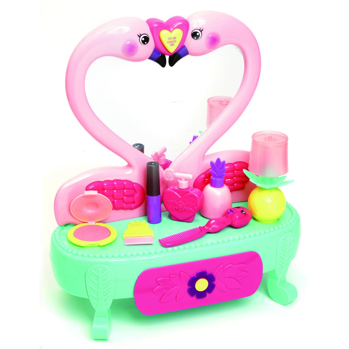 Zoo Troop Flamingo Vanity Set
