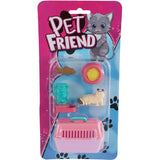Pocket Money Cat And Travel Basket With Accessories Assorted