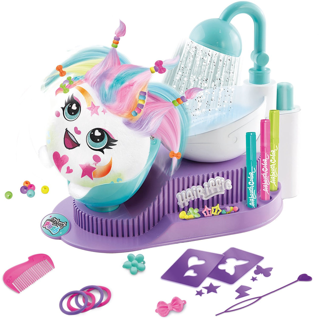 Airbrush Plush Hair-Iffic Hair Style Salon