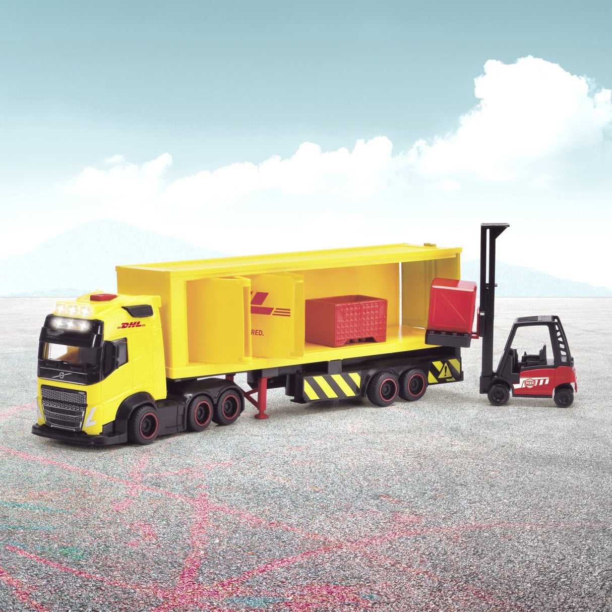 Dickie Toys DHL Truck
