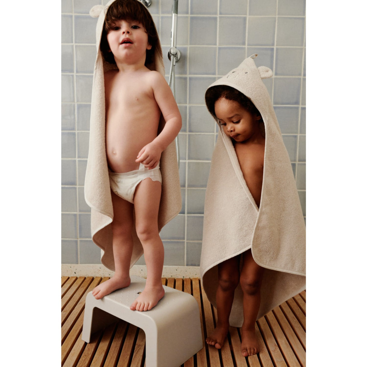 LIEWOOD Sandy Albert Polarbear Hooded Towel