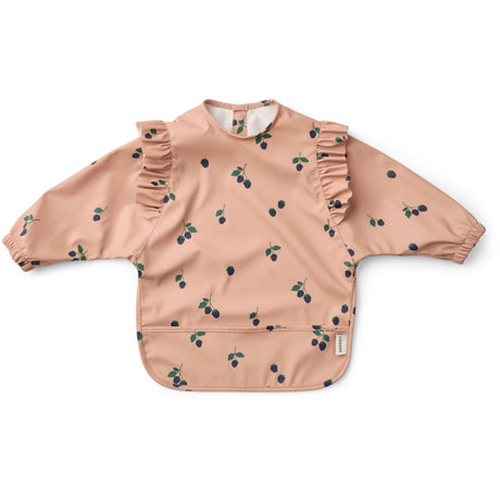 LIEWOOD Berry / Pale Tuscany Merle Ruffle Cape Bib