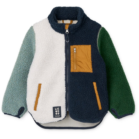 LIEWOOD Peppermint Multi Mix Nolan Pile Jacket