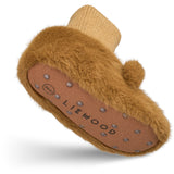 LIEWOOD Golden Caramel Beth Bear Plush Slipper